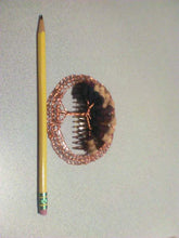 Load image into Gallery viewer, Tree of Life Kippah beside a pencil