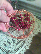 Load image into Gallery viewer, Autumn Tree of Life Kippah with Comb