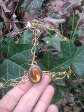 Load image into Gallery viewer, D'vorah Headress Biblical Mother Kippah with Bee Charms, Bells and TOL MADE TO ORDER