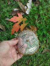 Load image into Gallery viewer, Amber and Silver Minimalist Kippah