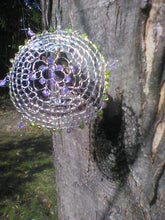 Load image into Gallery viewer, Spring Colors Kippah on tree branch
