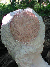Load image into Gallery viewer, Copper and crystal wire kippah for woman. .
