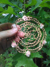 Load image into Gallery viewer, Copper Rose Kippah Made to Order
