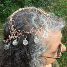 Load image into Gallery viewer, Eve Kippah Headdress Made to Order: original sold
