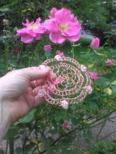 Load image into Gallery viewer, Copper Rose Kippah Made to Order
